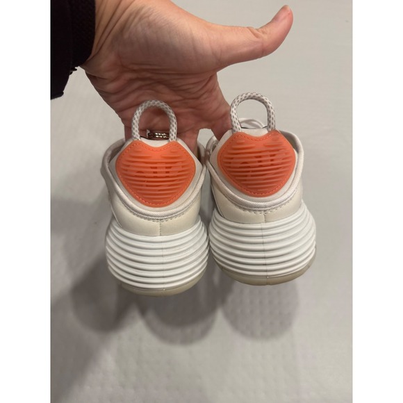 Nike Air Max 2090 Women's White Coral Black Athletic Sneakers Shoes Size 9 - Picture 9 of 12